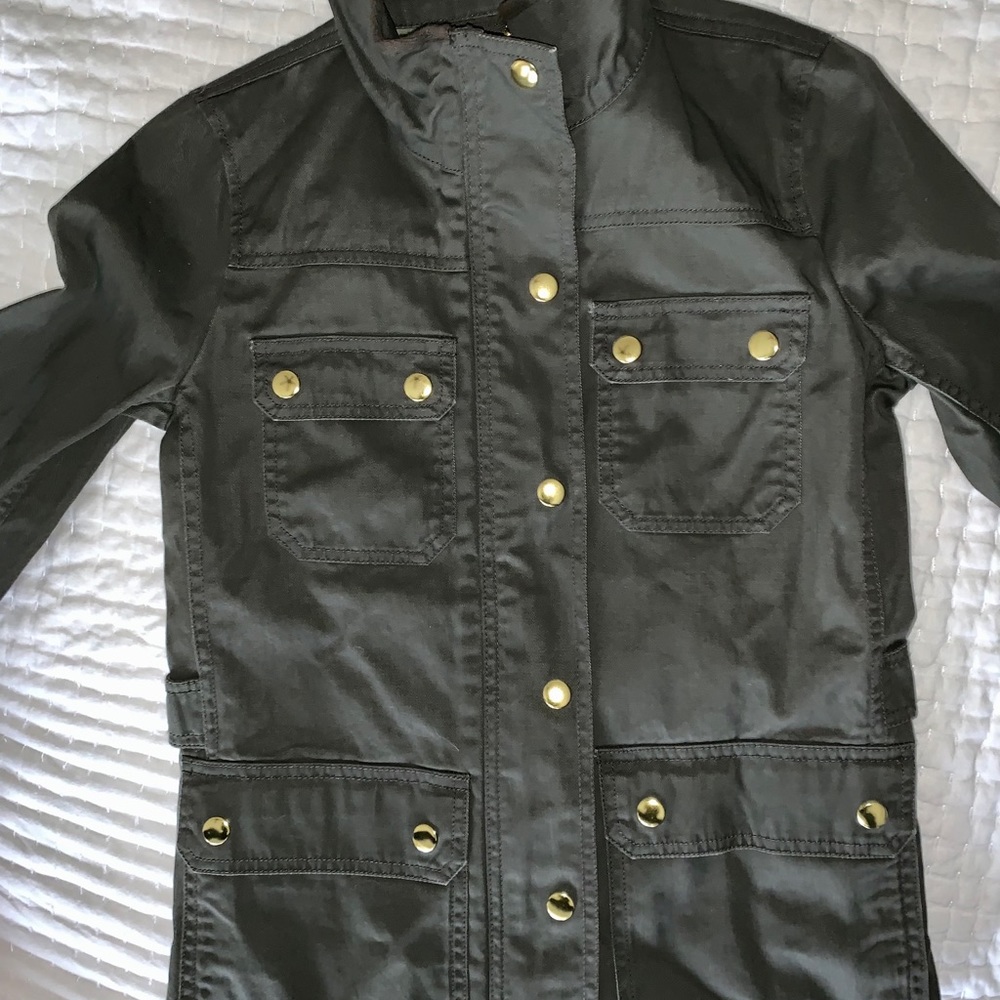 JCrew Factory Canvas Field Jacket NWT